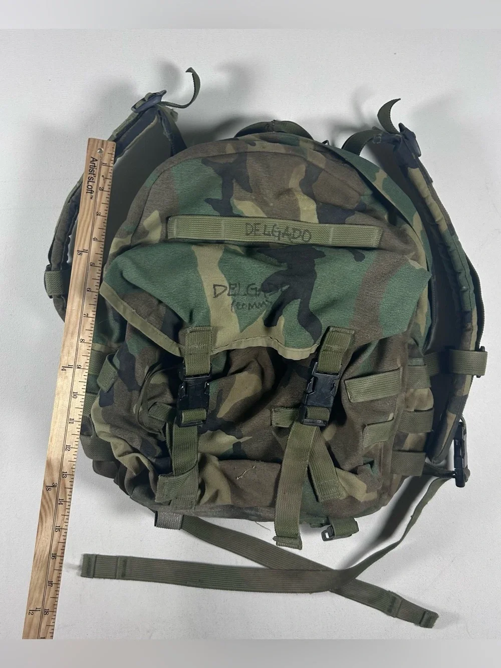 US Army Woodland Patrol Pack BDU M81 Camo Assault Backpack